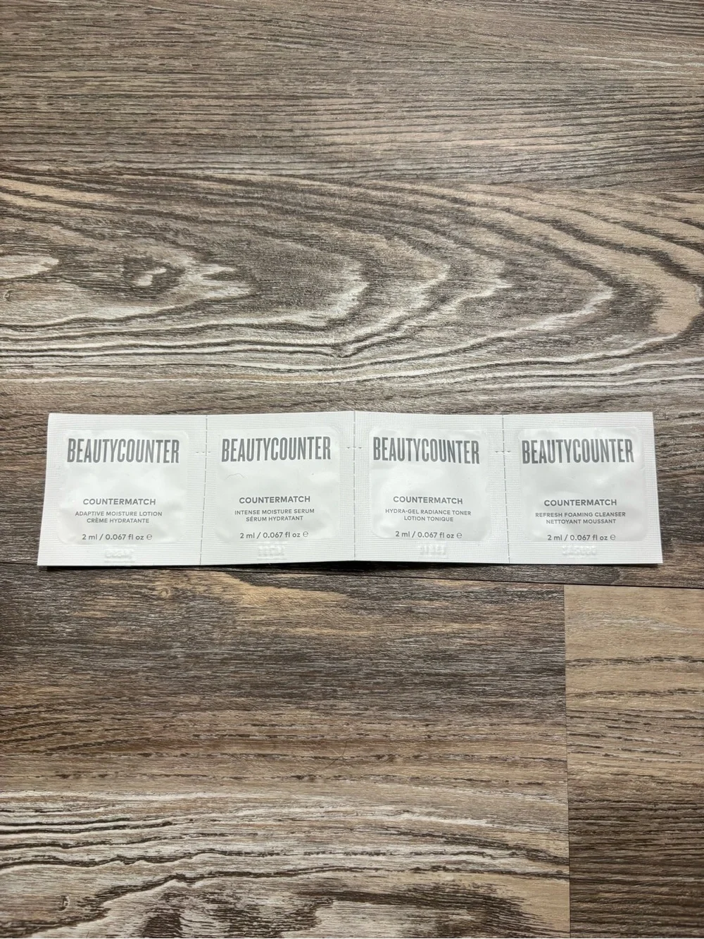 BeautyCounter All Bright C Serum & Countermatch Set Samples NIP